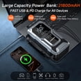 thumbnail image 4 of Jump Starter Acmount D18 6000A con compresor de aire de 150 PSI, 4 of 8
