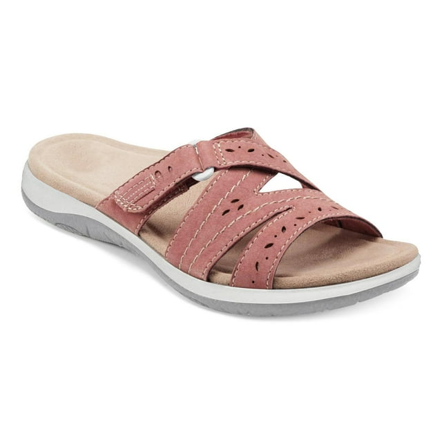 Zapatos de mujer Color sólido Ahuecado Sandalias planas de tacón bajo Zapatillas casuales de moda Wmkox8yii ytu6061