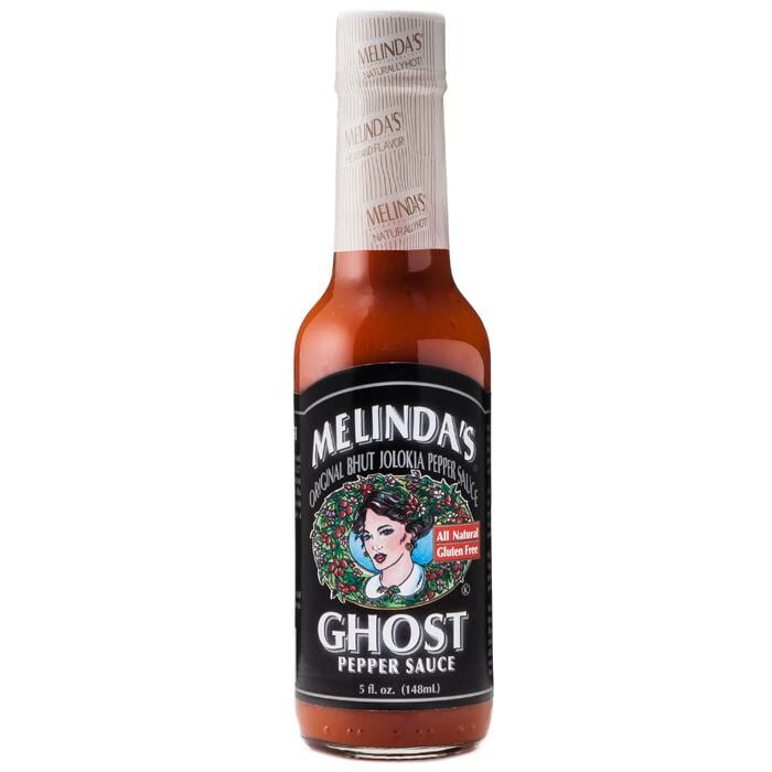 Melindas Hot Sauce Ghost Pepper,5Oz (Pack Of 12)