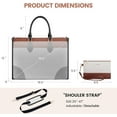 thumbnail image 4 of LOVEVOOK Laptop Bag for Women 15.6 lnch,Waterproof Laptops Tote Bags for Womens,Professional Work Bags for Women with Cup Holder,Large Laptop Purse Computer Briefcase Office Teacher Clutch Bag,2 PCS, 4 of 9