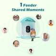 thumbnail image 6 of Coolfly x Richbird Wireless Smart Bird Feeder with Solar Camera & AI Species Identification, Waterproof Outdoor Bird Watching Camera - Blue, 6 of 10