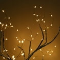 thumbnail image 2 of Tabletop Tree Light, 108 LED DIY Artificial Tree Lamp,Battery+USB Operated Copper Wire String Lights for Bonsai Bedroom Desktop Christmas Party Decor Valentines Day Gifts（Yellow）, 2 of 7