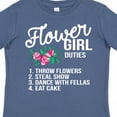 thumbnail image 4 of Inktastic Flower Girl Wedding Duties Girls Toddler T-Shirt, 4 of 5