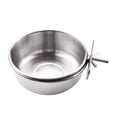 thumbnail image 2 of Travelwant Bird Feeding Dish Cups Parrot Food Bowl Clamp Holder Coop Cup, Bird Cage Water Bowl for Parakeet African Greys Conure Cockatiels Lovebird, 2 of 7