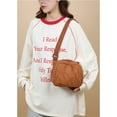 thumbnail image 7 of JVBTVB Womens Corduroy Crossbody Bag Large Capacity Shoulder Purse Casual Vintage Travel Handbag, 7 of 7