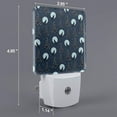thumbnail image 2 of Bingfone Night Forest Wolf Print Night Lights Plug into Wall,Dusk to Dawn,Bright Nightlight Auto-On/Off, for Adults Kids Room Bedroom Bathroom Hallway Kitchen, 2 of 7