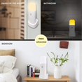 thumbnail image 4 of Motion Sensor Night Light Indoor, Dimmable LED Night Light, Build in 2000mAh Rechargeable Battery Operated, Portable Motion Activated Night Light for Kids Room, Bathroom ,Living Room,, 4 of 5