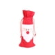 thumbnail image 1 of Cateissary Botella de vino de Navidad, bolsa flexible, manga bordada, suministros de vestido de Claus, decoraciones de reutilizables, nuevo Kits de decoración para fiestas Cateissary HA070137-00B, 1 of 6