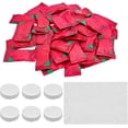thumbnail image 1 of 100pcs Mini Compressed Towels Disposable Wet Wipes Cotton Portable Absorbent Disposable Suitable for Travel Home Outdoor Activities, 1 of 5