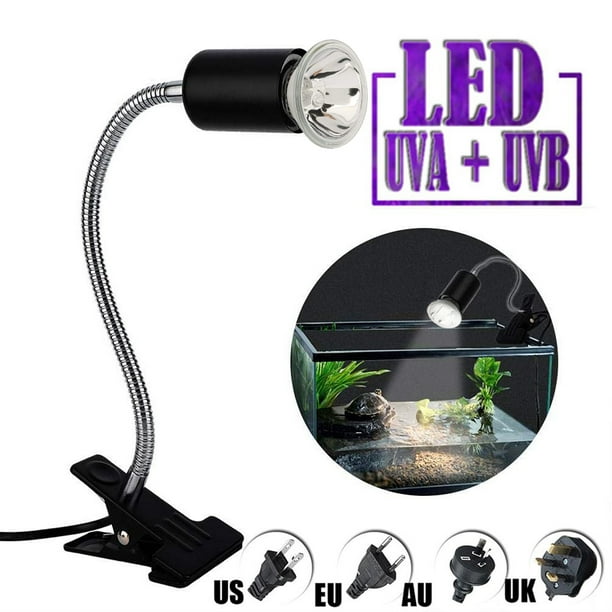 DYstyle UVA+UVB Turtle Basking Lamp Reptile Heating Bulb Full Spectrum