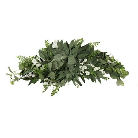 

Door Top With Flower Leaves For A Natural And Fresh Home Decoration