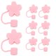 thumbnail image 1 of MERRYHAPY 8Ud Tapas Decorativas De Silicona Para Sorbete Rosa Resistentes Y Fáciles De Usar, 1 of 7