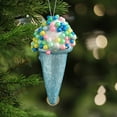thumbnail image 5 of Christmas Tree Ornaments, Ice Cream Ornaments, Sweet Dessert Themed Hanging Decorations for Christmas, Multicolor Plastic Modern Holiday Decor, 5 of 7
