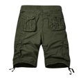 thumbnail image 4 of cllios Mens Cargo Shorts Summer Tactical Work Shorts Lightweight Workwear Cargo Shorts with Multi Pockets Fathers Day Gifts Army Green,S, 4 of 4