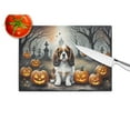 thumbnail image 4 of Cavalier Spaniel Spooky Halloween Glass Cutting Board Large 12 in x 15 in, 4 of 5