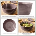 thumbnail image 4 of Better Homes & Gardens Artisan 18 oz Round Purple Stoneware Serving Bowl, 4 of 10