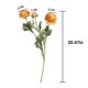 thumbnail image 4 of 5 flores artificiales de ranúnculo con tallo de seda de tacto real para arreglos florales en el hogar, 20 pulgadas, 4 of 4