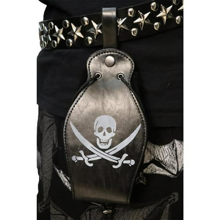 Pirate Satchel Inlaid Detailing Leatherlike Party Bag Coin Purse 7 inch x 4 inch