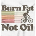 thumbnail image 2 of Burn Fat Not Oil Cycling Vintage Sweatshirt for Men or Women Brisco Brands L, 2 of 6