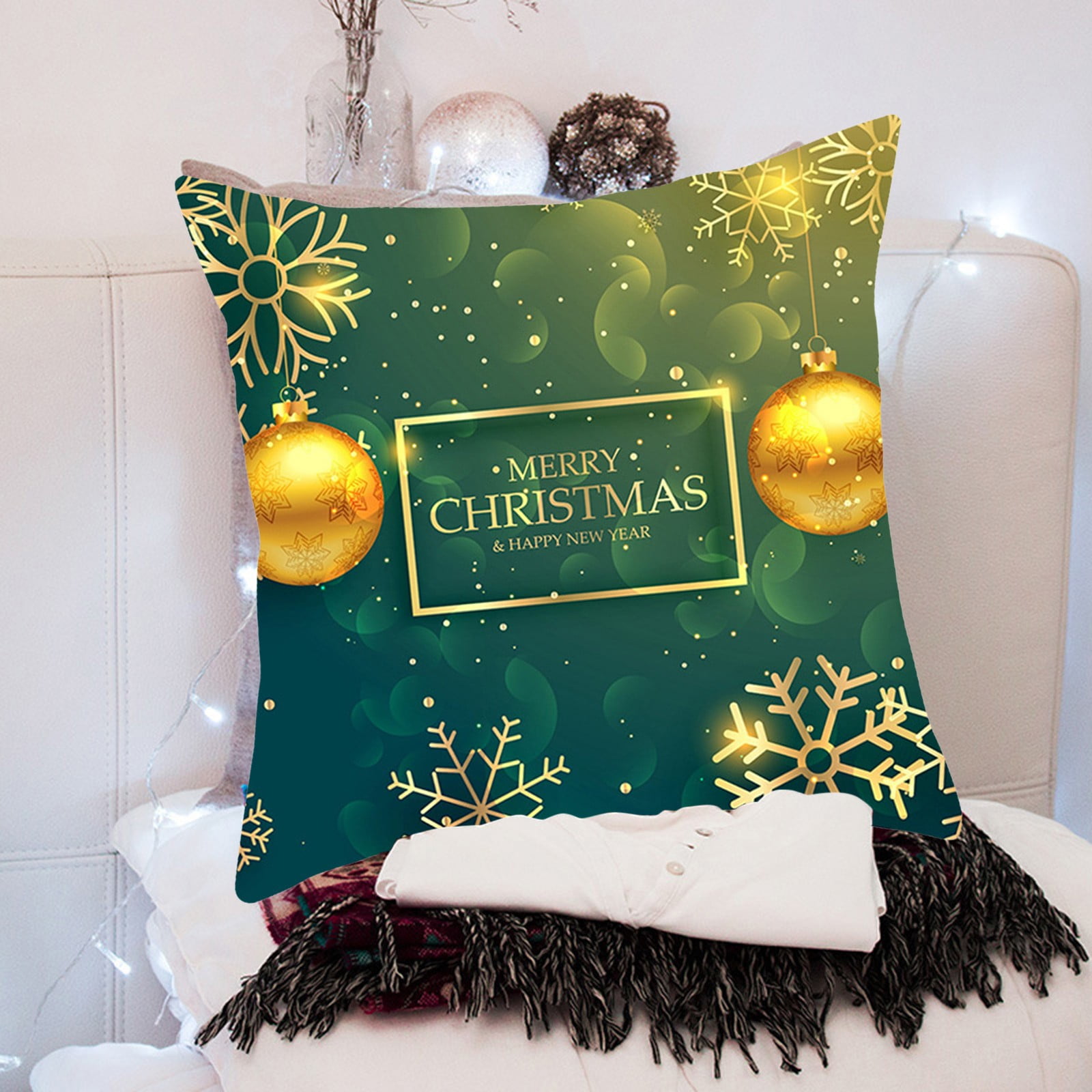 Christmas Decorations Clearance Pillows & Case Home Christmas ...