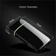 thumbnail image 5 of Electric Windproof Metal Lighter Double Arc Plasma Flameless Rechargeable USB Lighter LED Power Display Touch Sensor Lighter Color Horse, 5 of 5