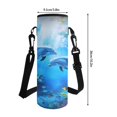 thumbnail image 6 of ZUXONGSY Dolphin Coral Clownfish Print 4 Pack Kid Backpack with Lunchbox for School School Bookbag Set with Zipper Pencil Case and Water Bottle Holder Elementary Bookbags Back to School Gifts, 6 of 6