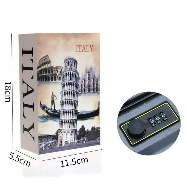 MesaSe Dictionary Mini Safe Box Book Secret Security Safe Password for Kid Gift Durable