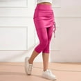thumbnail image 3 of REALiKUN Women Tennis Golf Skorts Capris Gym Tennis Yoga Pants Leggings with Drawstring Skirts, 3 of 8