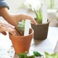 thumbnail image 6 of Luxcidy 100 Pcs 4 Inch Plastic Plant Nursery Garden Labels Pot Marker Garden Stake Tags (White), 6 of 9
