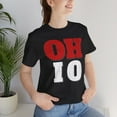 thumbnail image 2 of OHIO Vintage Tee, OH-IO Shirt, Bucks, Buckeyes, 2 of 3