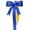 Cobalt Blue, variant on Lt Pink Double Face Satin Ribbon 1 inch X 50 Yards Spool Bright Colors Very Suitable for Weddings Gift Package Wrapping Dancer Wand Sewing Party Hair Bow Invitation Decorations and More