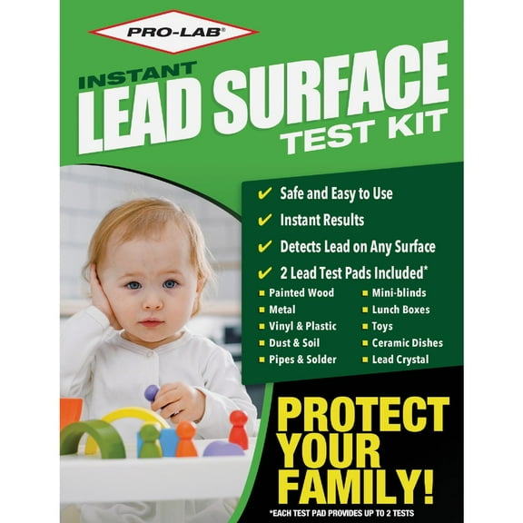 Pro Lab Instant Results Test Strips Lead Surface Test Kit (2-Pack) LS104