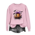 thumbnail image 2 of Bovxnpu Womens Oversized Sweatshirts, Halloween Day Sweatshirts for Women Fleece Crewneck Sweaters Casual Tops Comfy Fall Fashion Outs Winter Clothes, 2 of 10