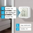 thumbnail image 2 of Sensor de temperatura y humedad,Sensor de Temperatura Y Humedad Tuya Wifi Sensor de Temperatura Y Humedad Romacci Sensor de temperatura y humedad, 2 of 7