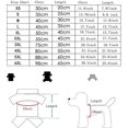 thumbnail image 4 of Sudadera para perros, camiseta para mascotas, ropa de verano para perros, ropa para mascotas para perros, chaleco suave bonito, equipo de fútbol Namotu CZCW-ZC428-5, 4 of 4
