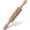 Gear Type, variant on Manual Massage Stick, Curved Wooden Handheld Roller Trigger Point Massager for Fascia, Cellulite, Muscle & Abdomen, Body Therapy Massager, Belly Relief Tool, White