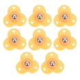 thumbnail image 1 of Miangastore 360 Degree Rotation Caster Wheels Yellow 8Pcs 1.6x1.6in, 1 of 9