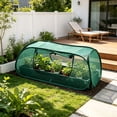 thumbnail image 5 of Cififendec Heavy Duty Mesh Plant Protection Tent, 45.28"×21.65", Breathable Shade Cover for Seedling Cultivation, Outdoor Garden Plant Guard, Courtyard Gardening Tool, 5 of 6