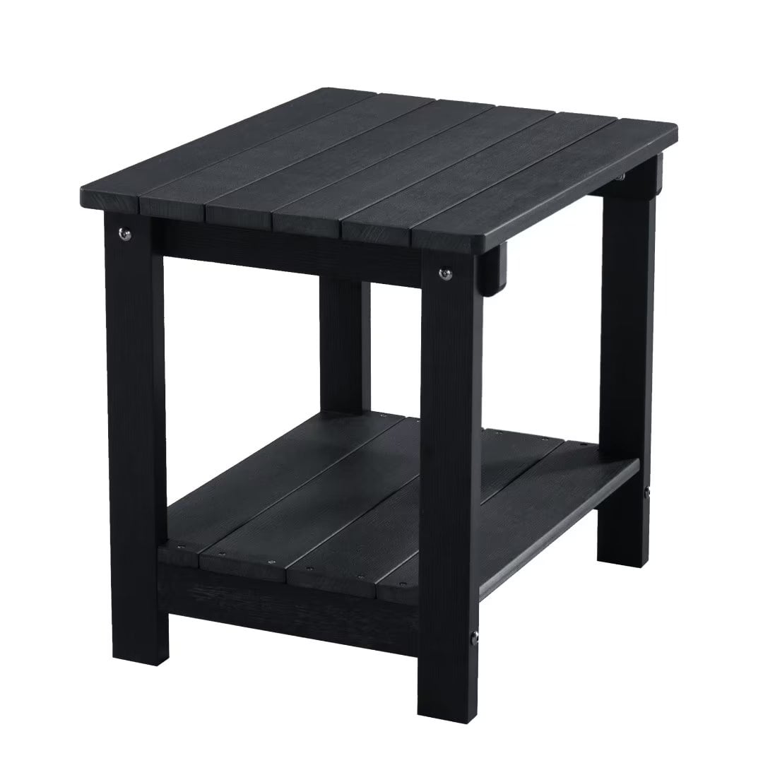 Outdoor Side Table Adirondack Tables, Plastic Wood End Table, Chairside