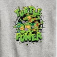thumbnail image 3 of Teenage Mutant Ninja Turtles - Turtle Power New - Toddler & Youth Crewneck Fleece Sweatshirt, 3 of 5