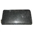 thumbnail image 2 of Crystal Rhinestone Pave Zipper Wallet, 2 of 4