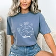 thumbnail image 2 of Sea La Vie Collage - Women's Garment Dyed Graphic T-Shirt, 2 of 9