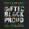 thumbnail image 5 of Wild Bobby Gifted Black and Proud Black Pride Men's Graphic T-Shirt, Black, Small, 5 of 5