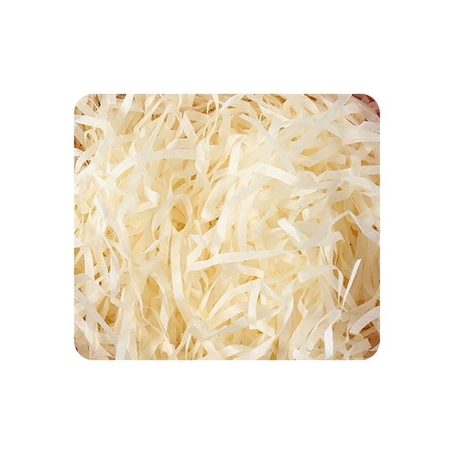 Colorful Crinkle Paper Shreds for Gift Baskets, Boxes, and Party Decorations - 80g Bag