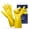 Yellow, variant on FMP Brands 12 Pairs Purple Rubber Dishwashing Cleaning Gloves–Reusable Waterproof Household Cleaning Gloves, Non-Slip Kitchen Rubber Glove(Medium)