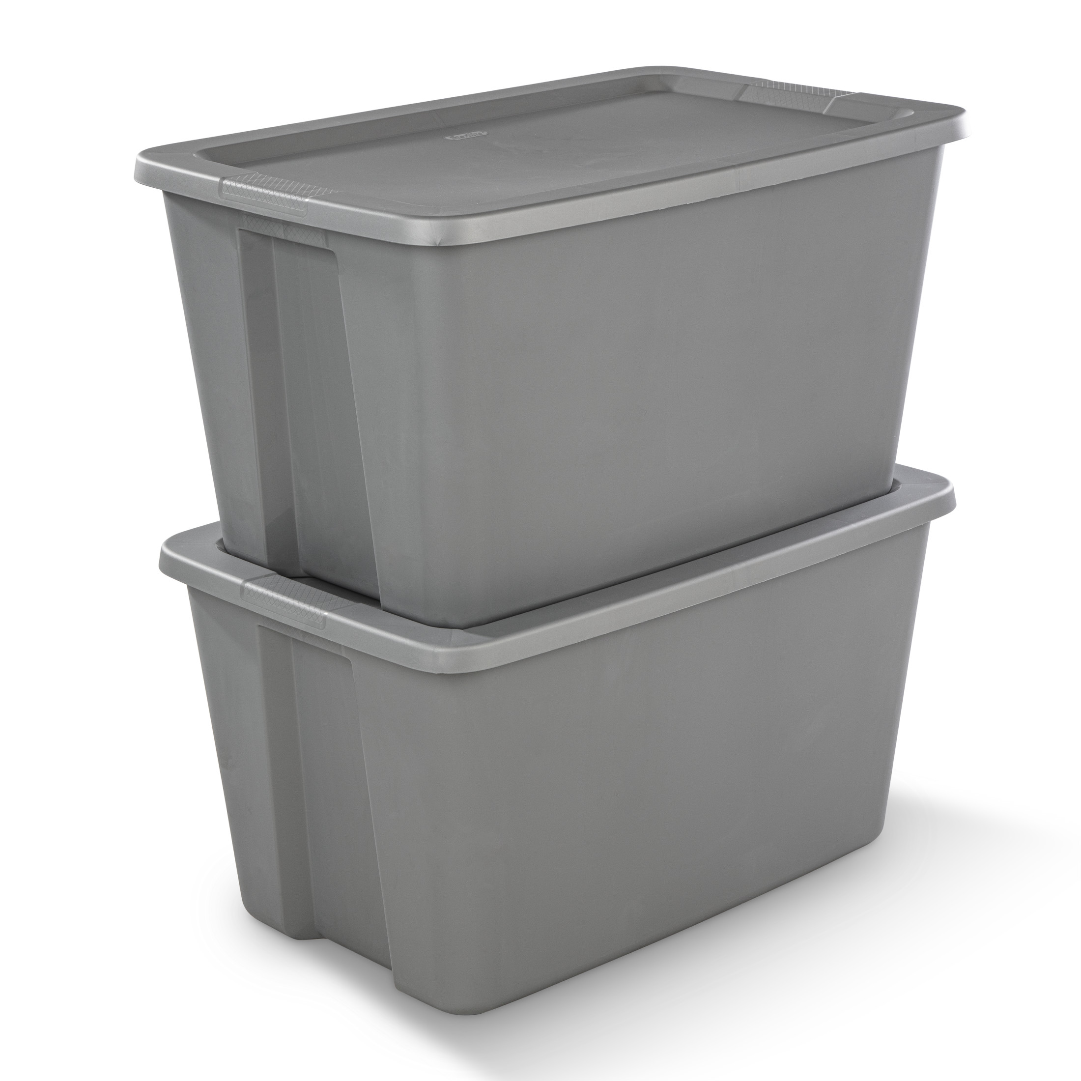Sterilite 30-Gallon Storage Bin with Snap-On Lid, Gray photo 7