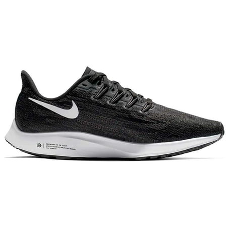 Nike Women's Air Zoom Pegasus 36 Running Shoe Black/Thunder Grey/White 6.5 M US