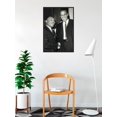 thumbnail image 2 of BUY ART FOR LESS Officially Licensed The Meeting - Malcolm & MLK Framed Art Poster - 24 x 36 Inch - Sturdy Engineered Wood Frame with Plexi Glass - Ready To Hang, 2 of 4