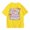 50Yellow377, variant on XAOFW Girls Back To School T Shirts Short Sleeve Round Neck Cartoon Printed Tees Lightweight First Day Of School Shirt For Toddler Kids Comfortable Tops 3-4 Years