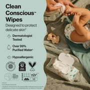 The Honest Company Plant Based Baby Wipes Fragrance Free 144 Count